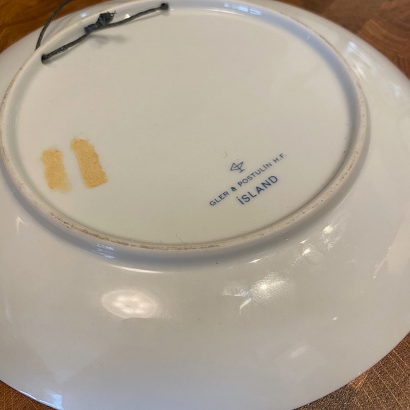 Vintage Blue and White Icelandic Souvenir Plate - Made in Iceland - Picture 3 of 3